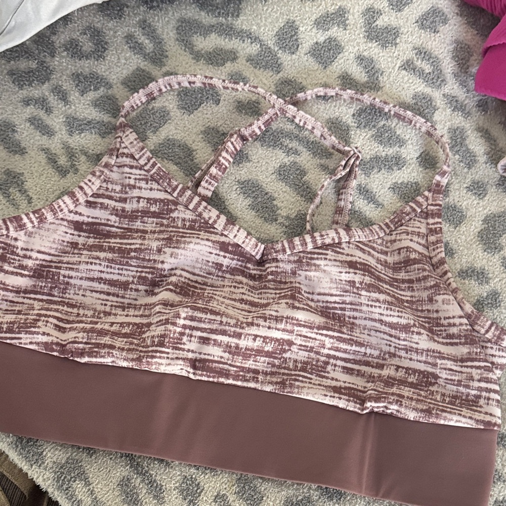 Tavi Stylish Women's Intimate Bra in Pink and Brown